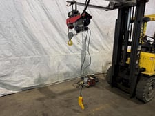 1 Ton, Northern Industrial Tool, minisize electric rope hoist