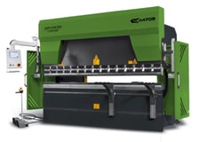 250 Ton, Gator #G-Advanced, hydraulic 4-axis CNC press brake, 12' overall, new