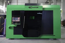 Gator #GBS6, CNC fiber laser, 6000 watt, 5' x 10' sheet, w/IPG laser source