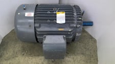 20 HP 1800 RPM Baldor M1728T, Frame 286T, TEFC, 4P, 460 Volts