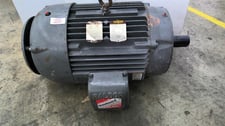 25 HP 1200 RPM Baldor, Frame 324TC, TEFC, 6P, 230/460 Volts