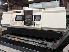 Mazak #Quick-Turn-Nexus-350MII, CNC lathe, Mazatrol Matrix Control, 29.5" swing, 4.4" bar, hydraulic 12"