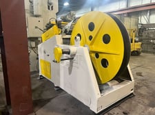 10000 lb. Littell #C-100, cradle straightener, 20" width, .060"thickness, 7.5 HP, 18-108 FPM