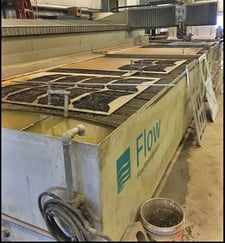 Flow #IFB-6024, waterjet cutting system, 100 HP, 87000 psi, chiller, 2008