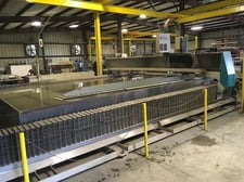 Flow #Mach-4-4080B, waterjet cutting system, 13' X, 22' Y, 12" Z, 100 HP, 94000 psi, 2011