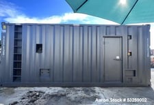 1000 KW Cummins #QST30-G5, Diesel Generator, EPA Tier 2, sound attenuated enclosure, 277/480 Volts, 342