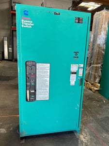 150 Amp. Cummins BTA-4487778, automatic transfer switch with ISO bypass, 3 pole, 480 Volts, 2000