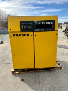 738 cfm, 7.3 psi, Kaeser #EB-290C, blower package, 40 HP, 3600 RPM, 460 V., 2007