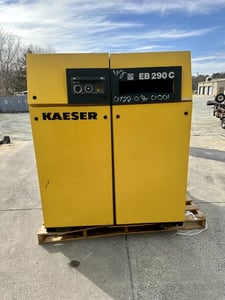 738 cfm, 7.3 psi, Kaeser #EB-290C, blower package, 40 HP, 3600 RPM, 460 V., 2007