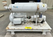 Tuthill #4009-17T2, Transflo blower package, carbon steel, 4.25" ID outlet, 4000 RPM, 40 HP, 3560 RPM Motor