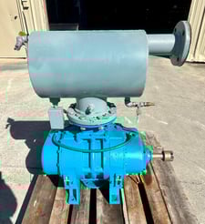 Tuthill #MB850-90L2, blower, 3.5" ID silencer outlet w/7.5" flange
