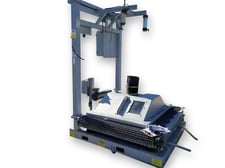 Sota Equipment #TF2PWD-19, Bulk Box 2-Post Weigh Filling System, 54" x 64" x 19" H motorized conveyor, 43" x