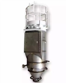 1463 cfm Mac, Stainless Steel Filter Receiver Dust Collector, 209 sq.ft., (21) 6" x 6' L Filters, 3" product