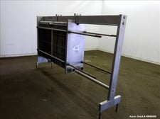 2500 sq.ft., GEA, VT20-L0CIN, Ahlborn GMBH Varitherm Plate Heat Exchanger, Stainless Steel, 13" wide x 39"