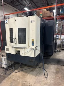 Makino #A51, horizontal machining center, 60 automatic tool changer, 22" X, 22" Y, 23.6" Z, 12000 RPM, #40