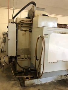 Haas #VF-4, CNC vertical machining center, 24+1 side mount tool changer, 50" X, 20" Y, 25" Z, 10000 RPM, #40