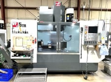 Haas #VF-5/TR, CNC vertical machining center, 40 automatic tool changer, 50" X, 26" Y, 25" Z, 10000 RPM, #40