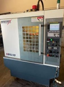 Matrix #XR510, CNC vertical machining center, 21 automatic tool changer, 20" X, 15.7" Y, 16" Z, 24000 RPM