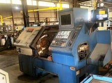 Mazak #Quick-Turn-20N, 2-Axis slant bed CNC lathe, Mazatrol T-Plus, 17.3" swing, 10" chuck, 1997