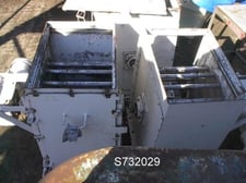 Magnetic separator, rotary, ferris wheel, 3/4 HP, Carbon Steel