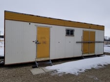 28' x 10' x 9' Wellsite Trailer Building, 10' x 32' skid, 2000