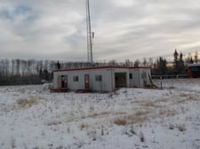 40' x 8.5' x 8' Equipment Building, heated, skidded, 1994