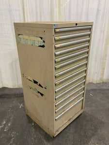 13 Drawer Lista SC Series cabinet, 28" W x 28" D x 59" H