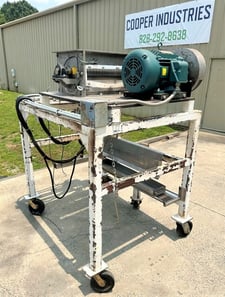 15" x 24" Material Grinder, Stainless Steel, 1" screen openings, 20 HP, 230/460 V.