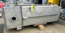 900 cfm Sly #STJ-64-6, Dust Collector, 217 sq.ft. filter area, 32" W x 48" D Collector, 8" x 8" bottom