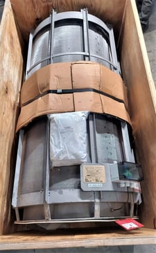CV Technology #24, Interceptor Flameless Explosion Venting System, Quench Valve, 24" size, 150 deg. C max