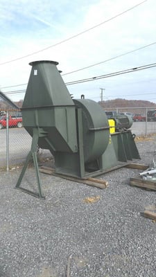 6500 cfm @ 42 S.P., New York Blower #Series-45-GI, Stainless Steel blower, size 454 DH, 100 HP, 460 V., 2018