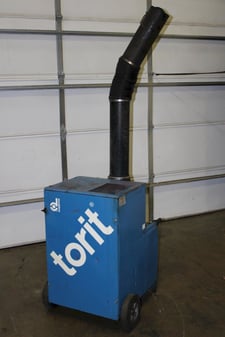 Torit #PT-100C3, porta truck fume collector, 1.5 HP, extraction arm