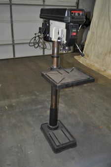 20" Jet #JDP-20MF, single spindle drill press, 10" throat, 1" hole, 4.5" quill, tilting table