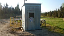 24" Sweet Vertical WELLS-HALL FABRICATION Separator, 275 psi.
