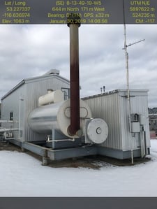 30" Vertical Separator (Line Heater Combo) - 1400 psi, Sour