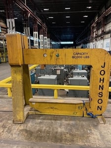42000 lb. Johnson, C-hook with stand