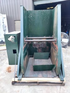 Tubar #TC, Dumper, 1000 lb. capacity, 38.5" W x 49.5" D x 39" H Box, 220 V.