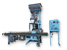 Taylor Products #TEVB-2, electronic drum & box filler w/safeline metal dete, 109.5" H x 36" width x 77" L