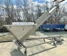 Safeline, Metal Detector w/Reject Diverter, 6.5" x 3.5" outlets, 4.75" diameter x 25" L Material path