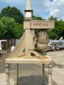 Entoleter mill, 27", 40" W x 43" D x 60" H overall dimension, 25 HP, 230/460 V.