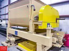 300 cu.ft. WA Schmidt & Sons, McCarter Horizontal Chocolate Mixer, Pug Mill Paddle Mixer, Stainless Steel