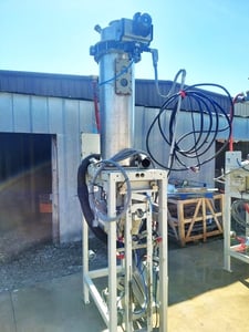 Bemis #5500-E-424, Two Stainless Steel Air Packers & Auto Dual Bag Placer, 10" butterfly valve, 115 V