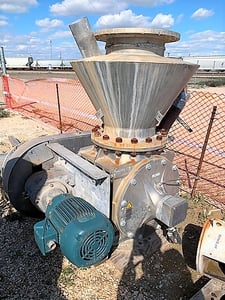 Coperion #ZPD 550.1-110-SS, Stainless Steel Rotary Valve, 100 deg. C max, 1.5 bar, 2014