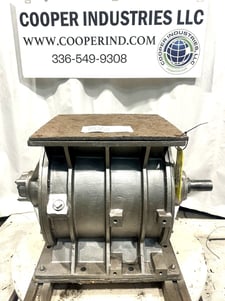 20" Excel Pneumatics #20x20, Wood Chip Rotary Feeder Valve Rotary Airlock, 17" x 17" inlet/outlet, 24" x 24"