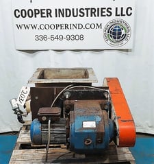 18" Mac #HE18X18, Rotary Airlock, 24" H inlet to outlet, 3 HP, 1700 RPM, 230/460 V, 2008