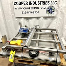10000 lb. CSI TrueClean/Mettler Csi, Tote Tilter on Scale, 48" x 48" Scale