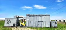 Munters #IZS-3546-CT, Zeol Skid Mounted VOC Abatement System, 36000 cfm @ 74°F @ 184 lb./hr., 120/460 V.