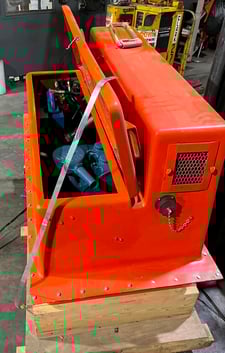 Lifeboat motor, Lister #ST2, 20 HP @ 2600 RPM, 14 HP @ 1800 RPM, 1266cc 2 cylinder