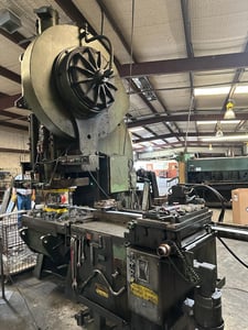 110 Ton, U.S. Industrial #54-3040, OBI press, 6" stroke, 1965