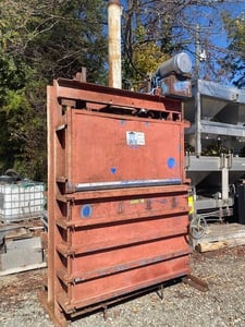 American Baler, 30" x 60", 10 HP Lincoln drip proof motor, 230/460 V., Carbon Steel